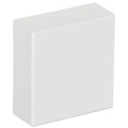 METRA MINI Заглушка 40х40мм белая