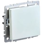 BRITE Выключатель одноклавишный проходной 10А ВС10-1-6-БрЖ жемчуг