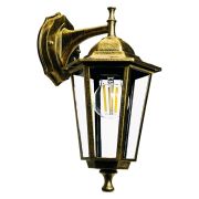 Светильник НБУ-60w вниз Е27 IP44 черное золото