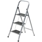 Лестница-стремянка стальная, 3 широкие ступени, Н=105 см, вес 4.7 кг