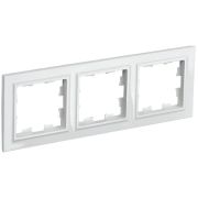 BRITE Рамка 3 поста РУ-3-БрБ белый