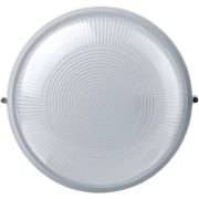 Светильник НПП-100w термостойкий круглый без решетки IP54 белый