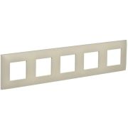 SKANDY Рамка 5-местная SK-F01B бежевый IEK
