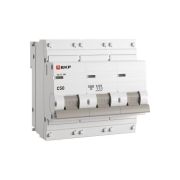 Выключатель автоматический трехполюсный 50А C ВА47-100 10кА