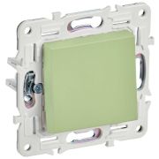 SKANDY Выключатель 1-клавишный проходной 10А SK-V02G мятный IEK