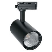 Светильник светодиодный трековый на шинопровод ДПО-12w 4000К 1080Лм черный