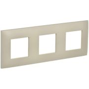 SKANDY Рамка 3-местная SK-F01B бежевый IEK
