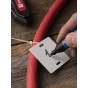 Бирка кабельная маркировочная 134 большой квадрат (100шт)