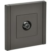 FORTE&PIANO Розетка TV проходная FP329 серый IEK