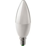 Лампа светодиодная LED 10вт E14 теплый матовая свеча PROMO