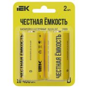 Батарейка щелочная Alkaline LR20/D (блистер) I EK