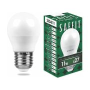 Лампа светодиодная LED 11вт Е27 дневной матовый шар