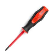 Отвертка диэлектрическая PH/FL1х80 серия ПРОФИ для работ под напряжением до 1000 В