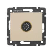 Розетка TV тип звезда слоновая кость VALENA