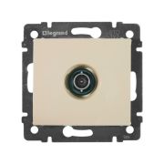 Розетка TV оконечная слоновая кость VALENA