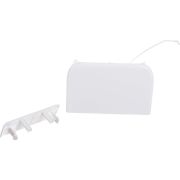 DLP Заглушка торцевая для кабель-каналов 80х35 80х50 белая