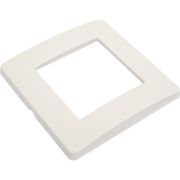 BRAVA Рамка 2 модуля белая